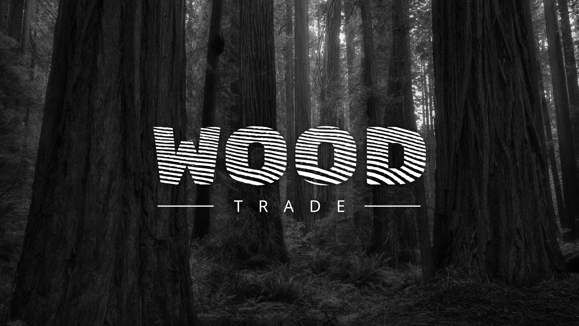 Разработка логотипа для компании «Wood Trade» в Луге